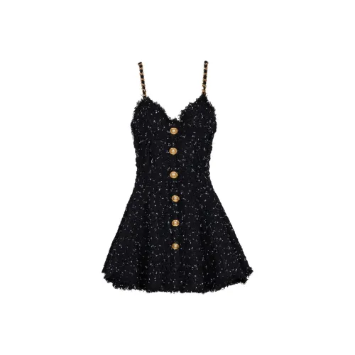 BALMAIN Черные Женские Слиплатья