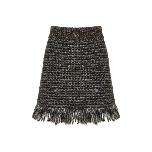 GUCCI Повседневные короткие юбки Женские Зеленый Коричневый