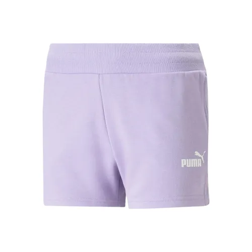 PUMA Essentials 4' Женские Спортивные Шорты Sweat Shorts Женские Фиолетовые