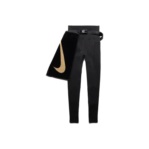 NIKE X MMW Co Branded SERIES Черные Женские Спортивные Брюки