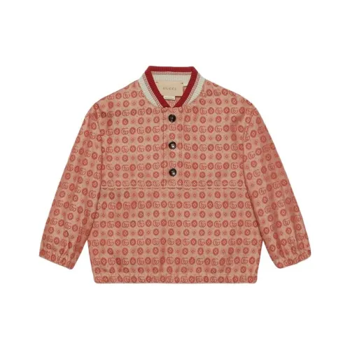 GUCCI Куртки и Пальто SS24 Красный Детский