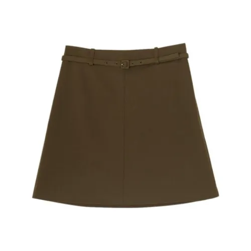 Theory Дуб Женские Повседневные Короткие Юбки