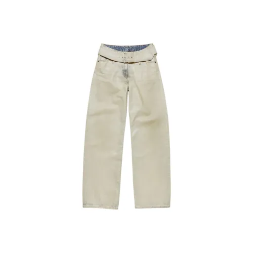 Acne Studios Джинсы Женские Айвори