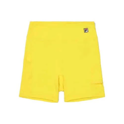 FILA Желтые Женские Спортивные Шорты