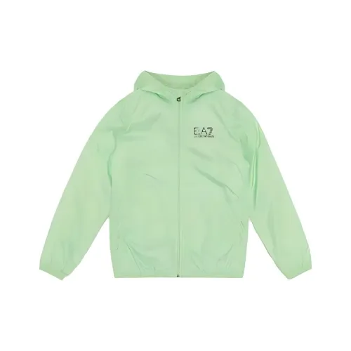 EMPORIO ARMANI Куртка EA7 Светло-зеленая Детская
