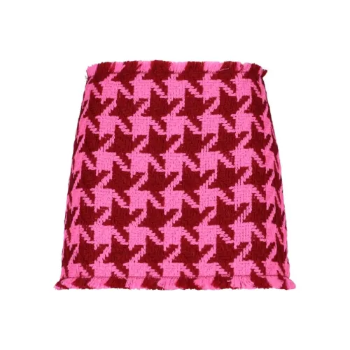 VERSACE SS23 Повседневные короткие юбки Женские Розовый