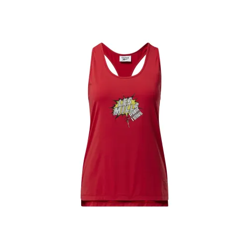 Reebok LES MILLS CNY Sport Жилеты Женские Оранжевый Красный