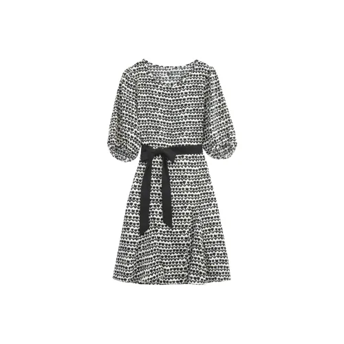 ZUKIZUKI Короткий рукав Платье Женское Многоцветное