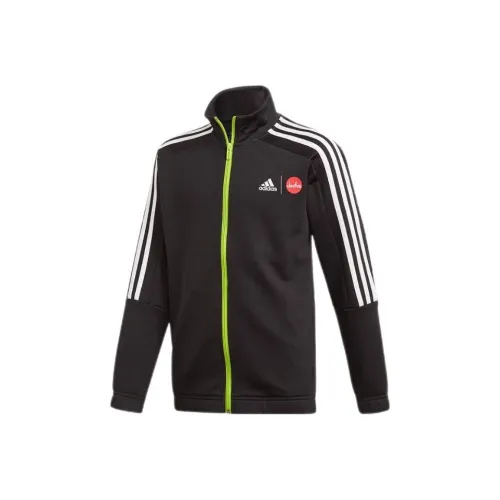 Adidas Черные Детские Куртки