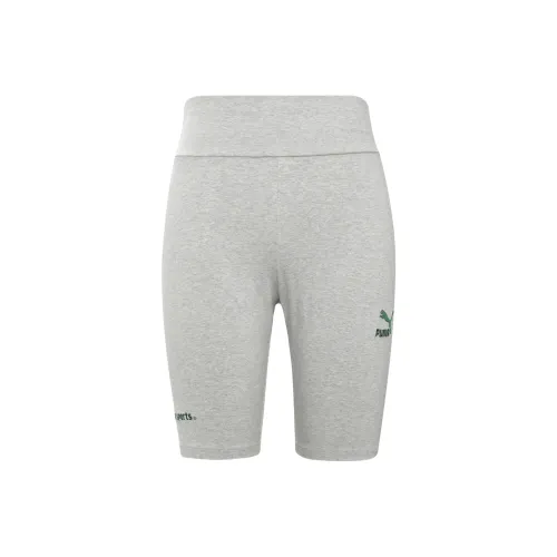 PUMA Серые Женские Спортивные Шорты