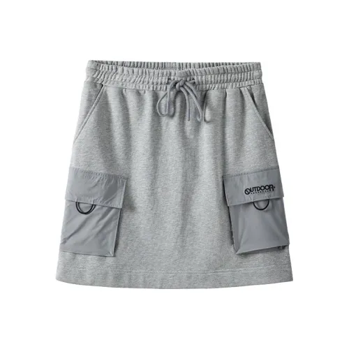 OUTDOOR PRODUCTS Повседневные короткие юбки Женские Фотиния Серый