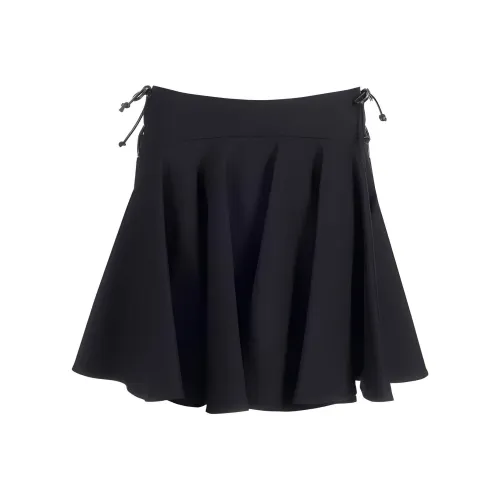 Alaia Черная Женская Повседневная Короткая Юбка