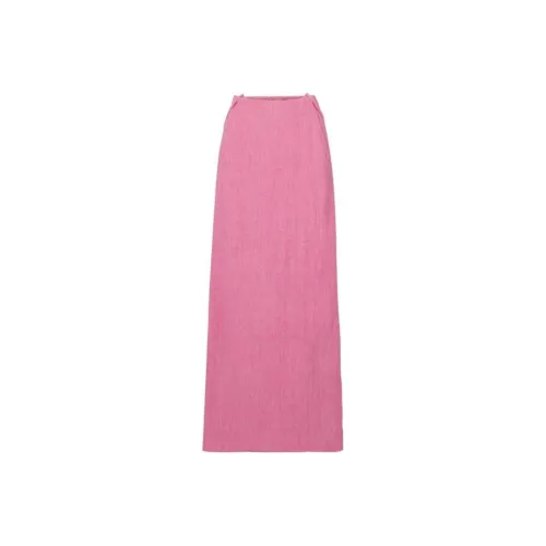 Jacquemus Фиолетовые Женские Повседневные Длинные Юбки