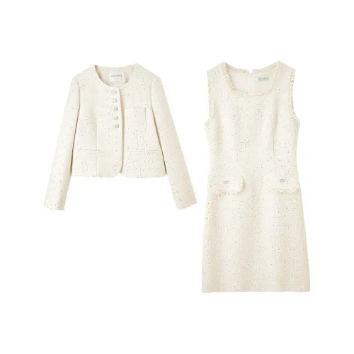 SENTUBILA Светлый Абрикос Женские Комплекты с Юбкой