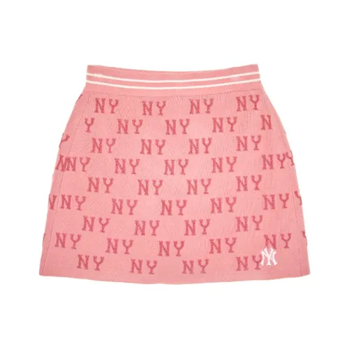 MLB New York Yankees Повседневные короткие юбки Женские Розовый