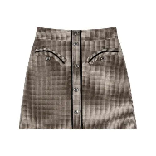 Maje Повседневные короткие юбки Женские CAMEL