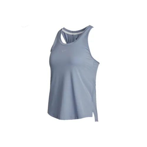 NIKE Павлине-синий Женские спортивные майки без рукавов