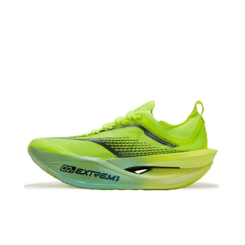 361° Feidiao Future 2,0 Беговые кроссовки Низкий топ Неоново-солнечный желтый Унисекс