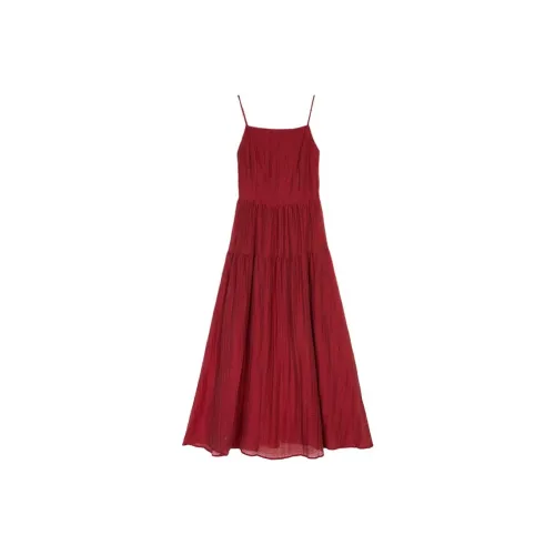 ARIADNAW STUDIO Slip Платье Женское Красное