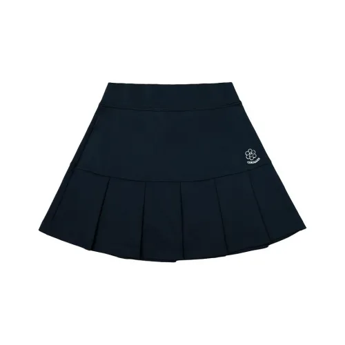 CORALIAN Повседневные короткие юбки Женские Темно-синий