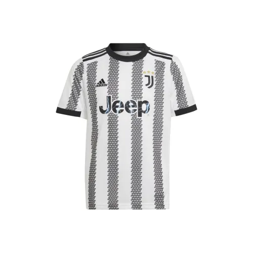 Adidas Черный/Белый Kids T-рубашки