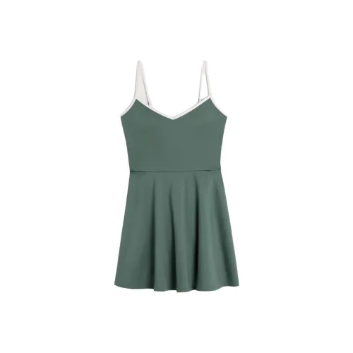 Hollister Slip Платье Женское Зеленое