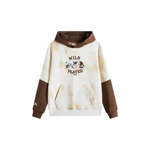 Antakids Толстовка Rice cake Белый С принтом по всей поверхности Подростки