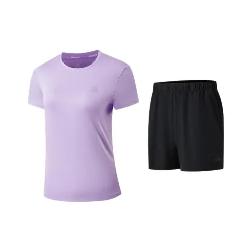 PEAK Sports Life Collection Одежда Наборы Лаванда Женские Повседневные костюмы