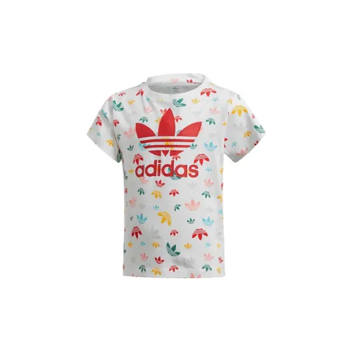 Adidas Белые Детские Футболки