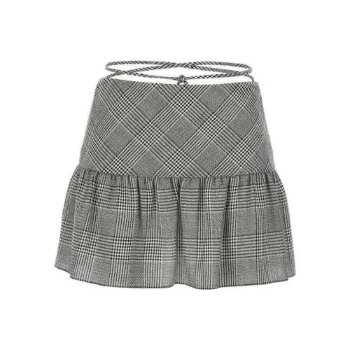 Alessandra Rich Многоцветные Женские Повседневные Короткие Юбки