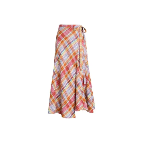 Polo Ralph Lauren SS24 Повседневная Длинная Юбка Женская Многоцветная