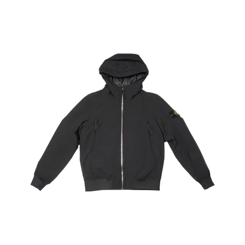 Stone Island Черные Детские Куртки