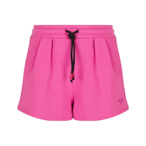 EMPORIO ARMANI FW22 Джинсовые шорты Женские Розовые