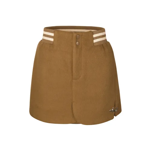 Guuka Hero Повседневные короткие юбки Женские Хаки