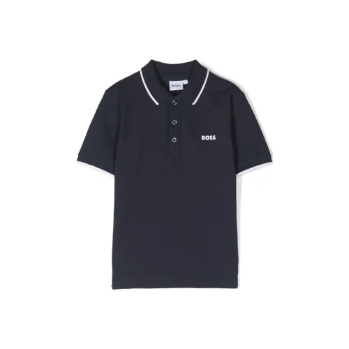 HUGO BOSS Темно-синие Kids T-рубашки