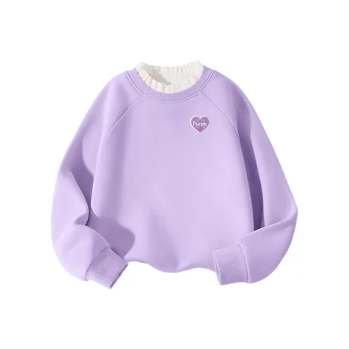 La Chapelle Kids Свитшот Светло-фиолетовый Детский
