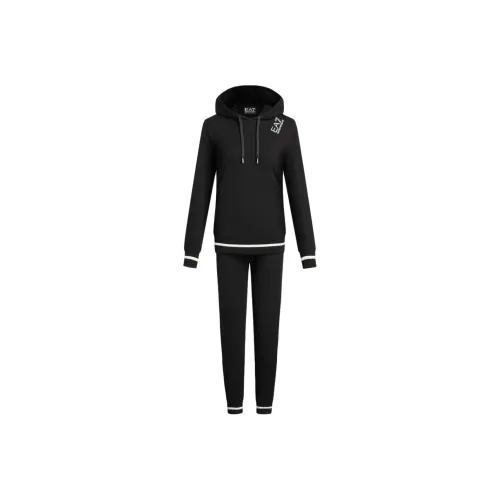 EMPORIO ARMANI EA7 Черный Женские Повседневные костюмы