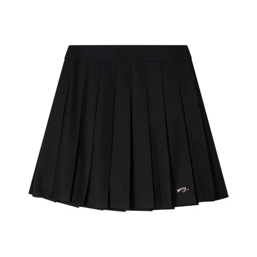 DKNY Черные Женские Повседневные Короткие Юбки