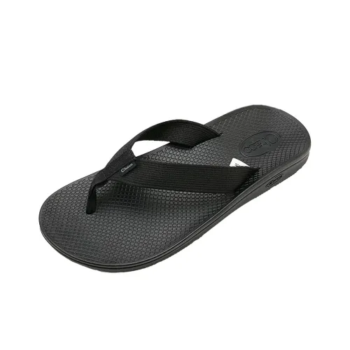 Chaco Устойчивые к истиранию противоскользящие шлепанцы мужские черные