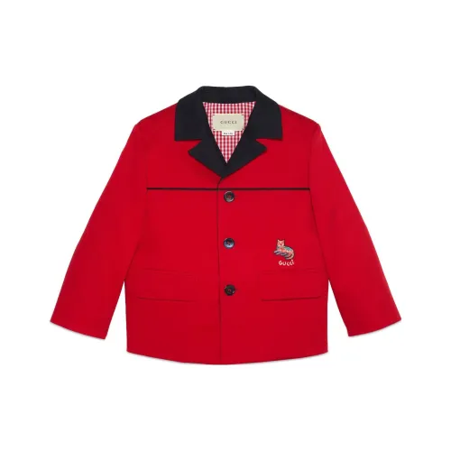 GUCCI Куртки и Пальто SS23 Красный Детский