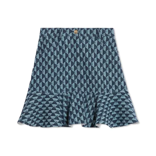 Sandro Повседневные короткие юбки Женские Синие