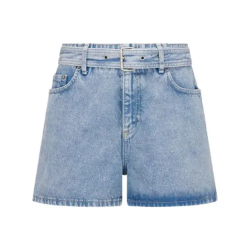 Dior Quarterly New Products Blue Женские джинсовые шорты