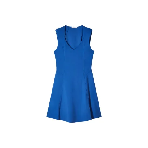 Patrizia Pepe Без рукавов Платье Женское Синее