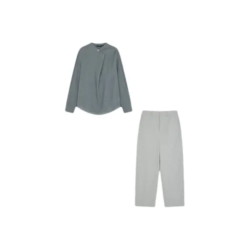 IHIMI Повседневный костюм женский пихтовый зеленый светло-зеленый