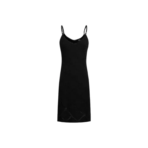 KARL LAGERFELD Без рукавов Платье Женское Черное