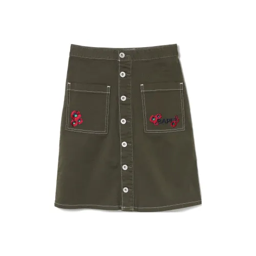 A BATHING APE Повседневные короткие юбки Женские