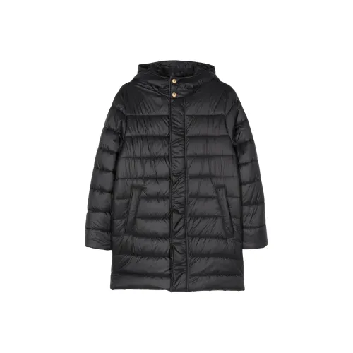 BALMAIN SS24 Хлопковый пуховик Черный Детский