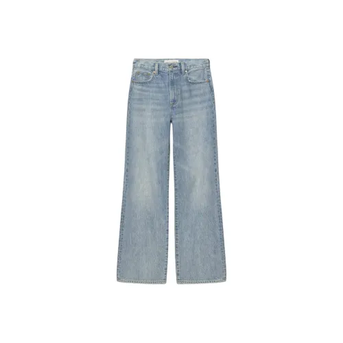 ARITZIA Деним FORUM The Farrah Hi Шаговый шов Широкий Jean Джинсы Женские 7 Yrs BLEU Taboo Синий Taboo