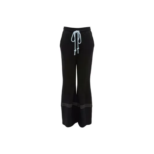 JW Anderson Черные Женские Спортивные Брюки