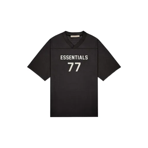 Fear of God Essentials SS22 Черный железный Kids T Рубашки